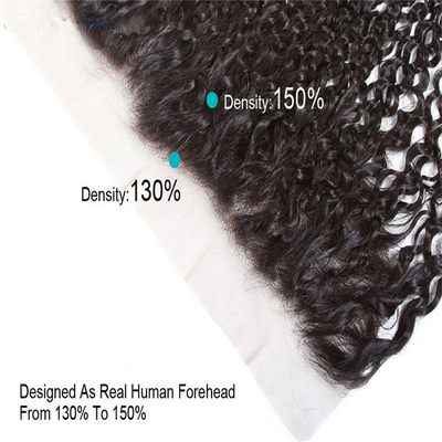 0.2KG バージンヘアエクステンション パーク ロープのフロント閉塞と100%人の髪