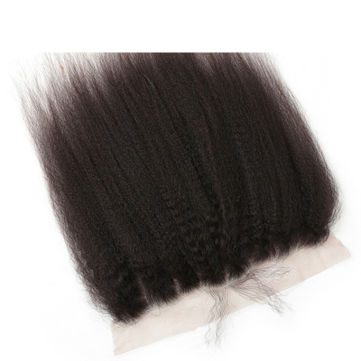 0.2KG バージンヘアエクステンション パーク ロープのフロント閉塞と100%人の髪