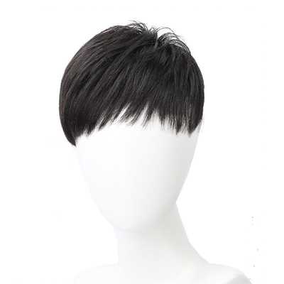 高級の人毛 トゥーピー 男性用 100% ブラジリアン ヘア 最新デザイングレード