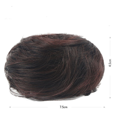 受け入れられるOEM/ODM 合成ヘアドーナット 毛片拡張用のメッシーパン チグノン