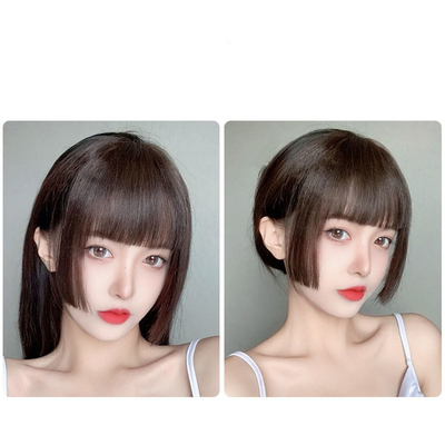 2022 ファッション エッセンシャル フルキュティクル 日本王女が人髪の毛を BBクリップでカット
