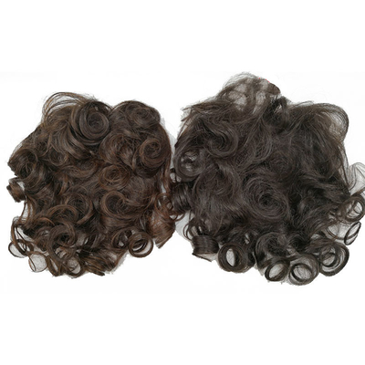 完全カバーとカローリースタイル ブラジルの天然の人毛のレミーヘアトップス