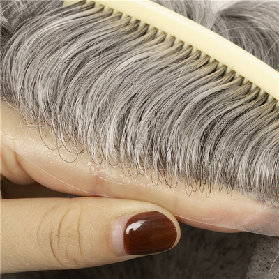 左デザイン スーパー 薄い肌 ヒューマン ミラージュ 男性 陰毛 パーチ 男性用 ヘアパーツ