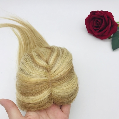 レディース ヨーロッパ ルーテッド  Ombre ヘアパーツ 人髪 トップス クリップ イン トゥーピー 女性用