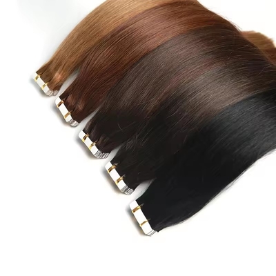 100% Remy Raw Human Hair テープイン ヘア エクステンション