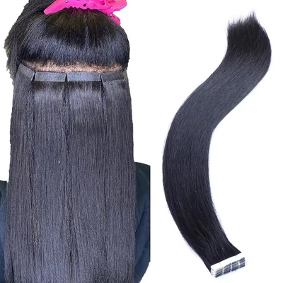 100% Remy Raw Human Hair テープイン ヘア エクステンション
