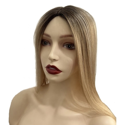 女性のためのヨーロッパ製 ヘアパーツ 統合 自然黒/深茶色/モッカ茶色髪