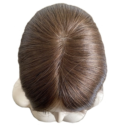 女性のためのヨーロッパ製 ヘアパーツ 統合 自然黒/深茶色/モッカ茶色髪