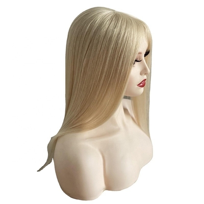 女性のためのヨーロッパ製 ヘアパーツ 統合 自然黒/深茶色/モッカ茶色髪