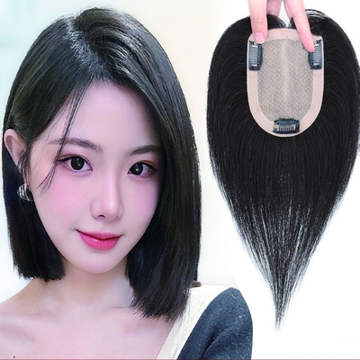 180% 密度 レミーヘア トゥーピー シルクベース トップと24mm トゥーピーテクスチャ 長さ30cm