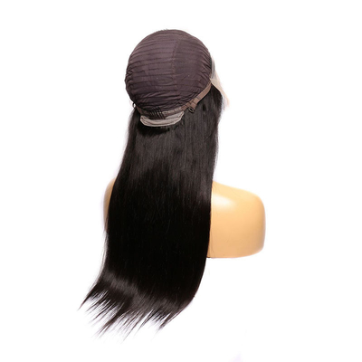 全皮質を並べた 生処女人毛 蕾のフロントウィッグ 180%密度 250g-450g