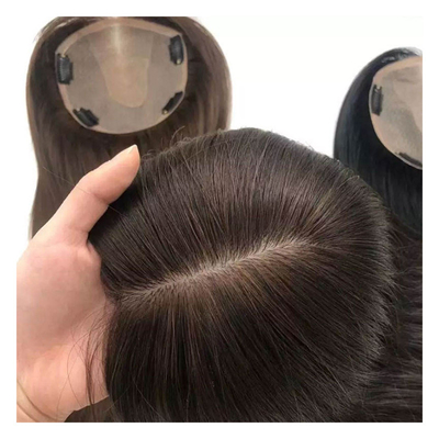スイス蕾のフロント閉塞とヘアトップの女性用ストレートシルクベーストーピー
