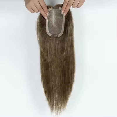 ヨーロッパ製 ヘアスタイリング 14 インチ アウトレット モノ トッパー 女性用 人間の髪